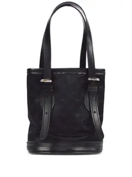 Louis Vuitton Pre-Owned: Чёрная сумка 