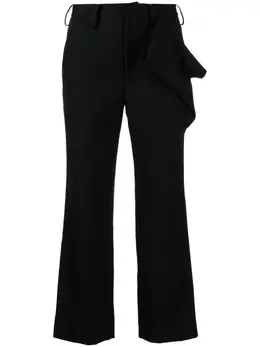 Yohji Yamamoto: Брюки с защипами 