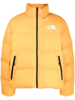 The North Face: Жёлтая куртка  Nuptse