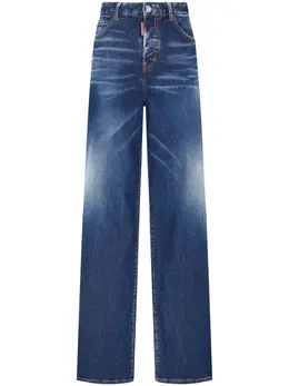 Dsquared2: Голубые джинсы 