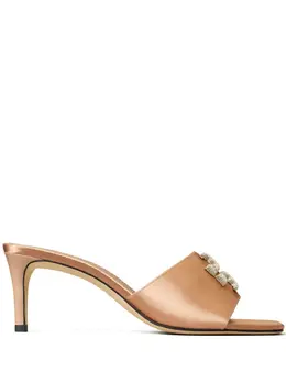 Tory Burch: Розовые сабо  Eleanor