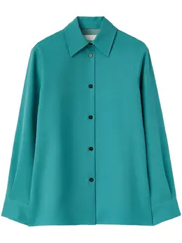 Jil Sander: Рубашка с воротником 