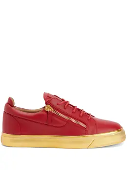 Giuseppe Zanotti: Красные кроссовки  Frankie