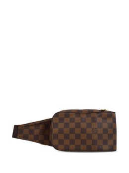 Louis Vuitton Pre-Owned: Коричневая поясная сумка 