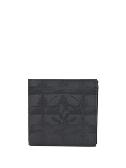 CHANEL Pre-Owned: Чёрный кошелёк 