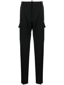 Dsquared2: Чёрные брюки 