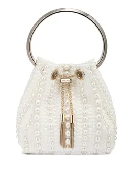 Jimmy Choo: Белая сумка  Bon Bon