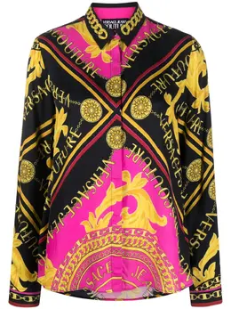 Versace Jeans Couture: Рубашка с принтом 