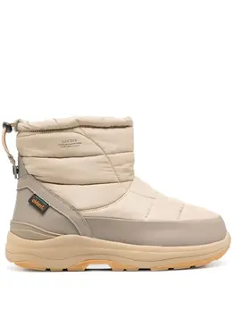 Suicoke: Бежевые ботинки 
