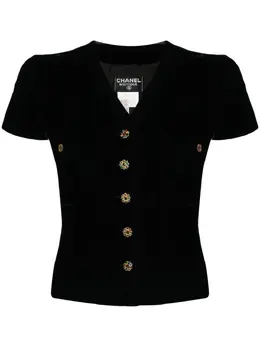 CHANEL Pre-Owned: Рубашка на пуговицах 