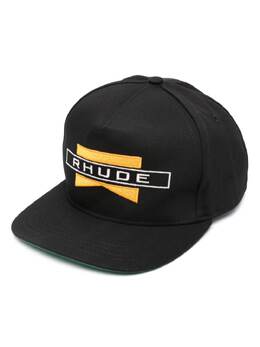 RHUDE: Чёрная кепка 