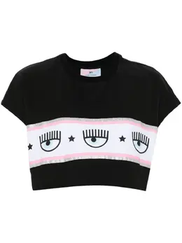 Chiara Ferragni: Длинная футболка  Logomania