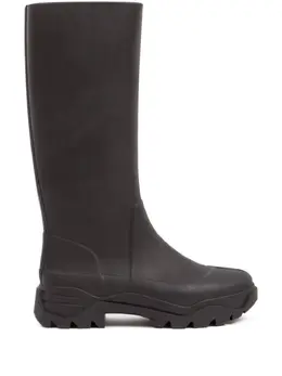 Maison Margiela: Чёрные ботинки  Tabi