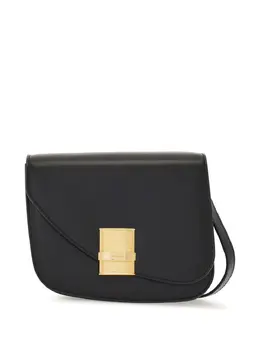 Ferragamo: Чёрная сумка через плечо 