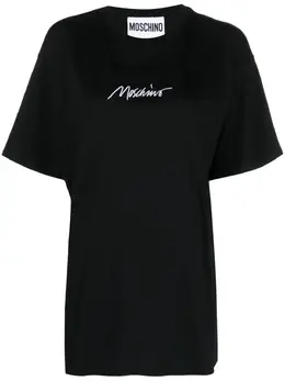 Moschino: Хлопковая футболка 