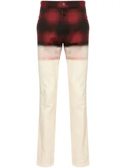Maison Margiela: Белые джинсы 
