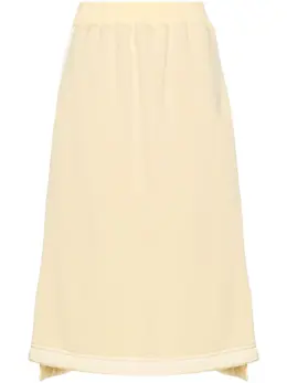 Jil Sander: Юбка из шерсти 