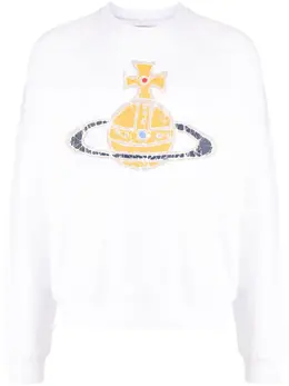Vivienne Westwood: Свитшот  Orb с принтом