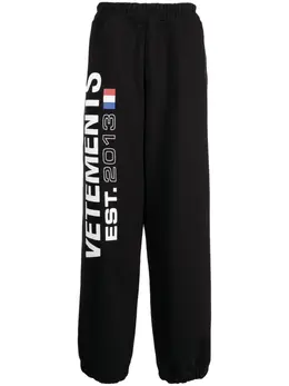 VETEMENTS: Брюки с принтом 