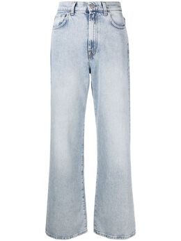 7 For All Mankind: Прямые джинсы 