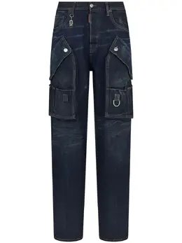 Dsquared2: Джинсы  Boston с карманами