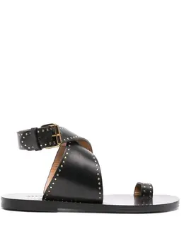 ISABEL MARANT: Чёрные сандалии 