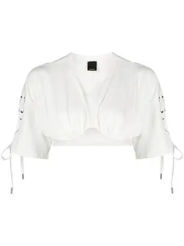 PINKO: Кружевная футболка 
