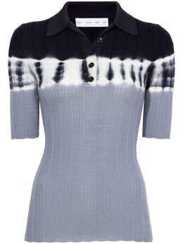 Proenza Schouler White Label: Двухцветное поло 