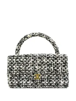 CHANEL Pre-Owned: Чёрная сумка 