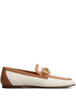 Tod's: Двухцветные лоферы 