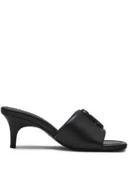 Marc Jacobs: Чёрные сандалии  The Leather