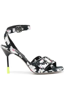 MSGM: Чёрные сандалии 