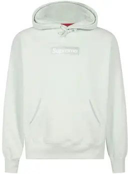 Supreme: Светлая толстовка  Box Logo