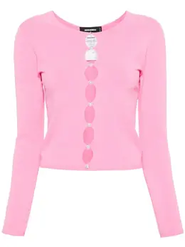 Dsquared2: Розовый кардиган 