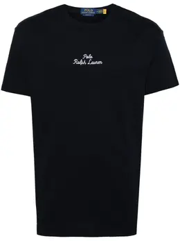 Polo Ralph Lauren: Голубая футболка 