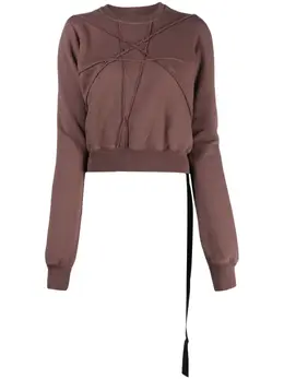 Rick Owens DRKSHDW: Хлопковый свитшот 