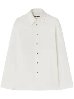 Jil Sander: Хлопковая рубашка 