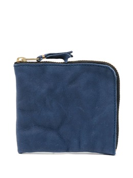 Comme Des Garçons Wallet: Синий кошелёк 