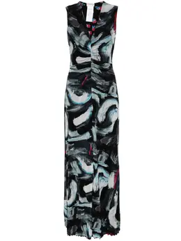 DVF Diane von Furstenberg: Платье в сетку 