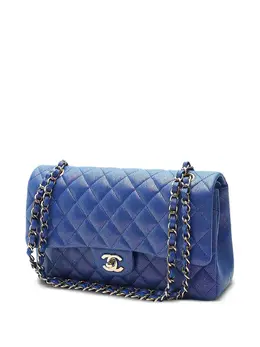 CHANEL Pre-Owned: Голубая сумка 