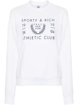 Sporty & Rich: Свитшот с принтом 