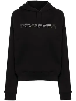 Mugler: Чёрная толстовка 