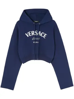 Versace: Синяя толстовка 
