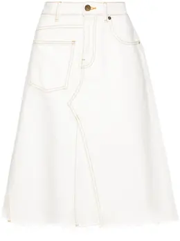 Tory Burch: Джинсовая юбка 