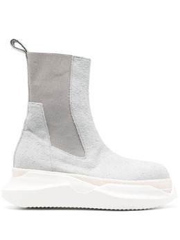 Rick Owens DRKSHDW: Светлые ботинки 