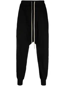 Rick Owens DRKSHDW: Чёрные брюки 