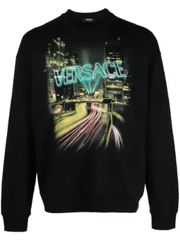 Versace: Хлопковый свитшот 