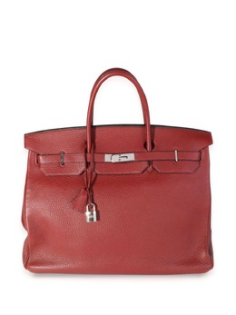 Hermès Pre-Owned: Бордовая сумка 