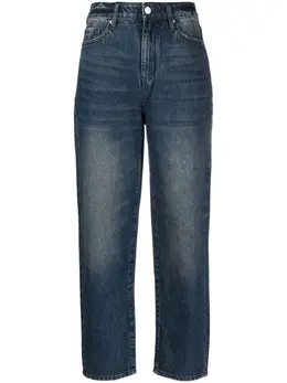 Armani Exchange: Рваные джинсы 