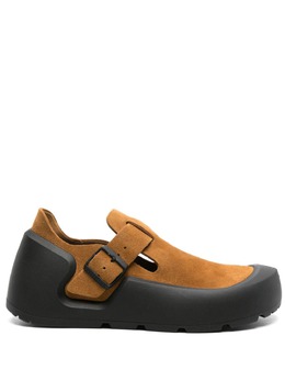 Birkenstock: Коричневые сабо 